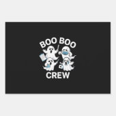 Halloween Nurse Gift Boo Boo Crew Nurse Geschenkpapier Set (Vorderseite)