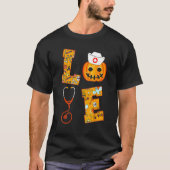 Halloween Nurse Niedlich Liebe Nurse Halloween Nur T-Shirt (Vorderseite)