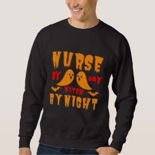 Halloween Nurse Nursing Niedlich Health Worker Hal Sweatshirt