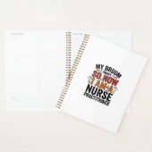 Halloween Nurse Practitioner Besen Zerbrochen Vint Planer (Anzeige)