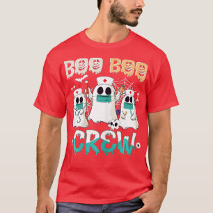 Halloween Nurse Practitioner Boo Crew, Nurse Hallo T-Shirt