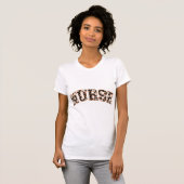 Halloween Nurse Retro Fall Saison T-Shirt (Vorne ganz)