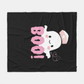 Halloween Nurse Shirts Women Boo! T - Shirt Ghost Fleecedecke (Vorderseite (Horizontal))