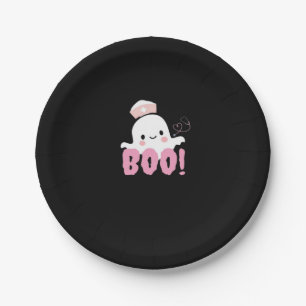 Halloween Nurse Shirts Women Boo! T - Shirt Ghost  Pappteller