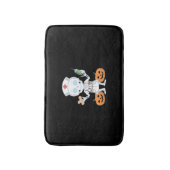 Halloween Nurse Skeleton Funny Joke Essential T-Sh Badematte (Vorderseite Vertikal)