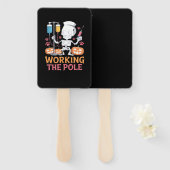 Halloween Nurse Skeleton Funny Joke Essential T-Sh Fächer (Vorne und Hinten)