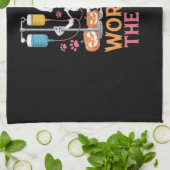 Halloween Nurse Skeleton Funny Joke Essential T-Sh Geschirrtuch (Gefaltet)