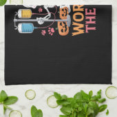 Halloween Nurse Skeleton Funny Joke Essential T-Sh Geschirrtuch (Gefaltet)