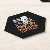 Halloween Nurse Skeleton Funny Joke Essential T-Sh Untersetzer (angewinkelt)