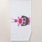 Halloween Nurse Strandtuch (Vorderseite)