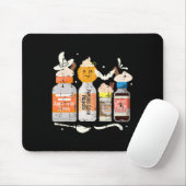 Halloween Nurse T-Shirt Crna Pacu ER ED ICU Cricit Mousepad (Mit Mouse)