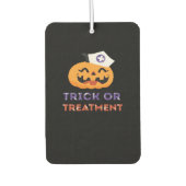 Halloween Nurse Trick or Treatment Classic T-Shirt Autolufterfrischer (Vorderseite)