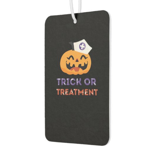 Halloween Nurse Trick or Treatment Classic T-Shirt Autolufterfrischer (Links)