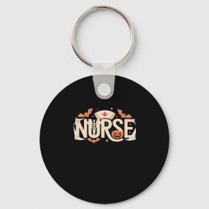 Halloween Nurse Typografie � Spooky Medical Design Schlüsselanhänger
