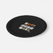 Halloween Nurses Boo Crew Classic T - Shirt Pappteller (Schrägansicht)