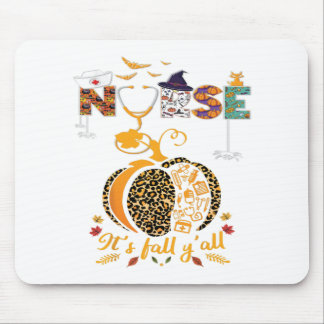 Halloween Nursing Erntedank Health Worker Mousepad