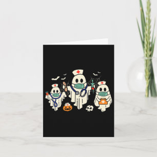 Halloween Nursing Funny Health Worker Rn Gho Karte