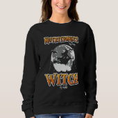 Halloween Nutritionist Hexe Funny Niedlich Nutriti Sweatshirt (Vorderseite)