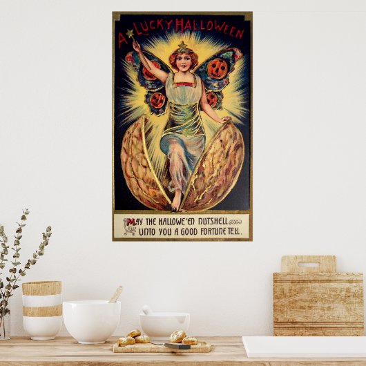 Halloween Nutshell Poster (Küche)