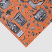 Halloween-O-Rama Tissue Wrapping Paper Seidenpapier (Detail)