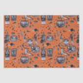 Halloween-O-Rama Tissue Wrapping Paper Seidenpapier (Vorderseite)