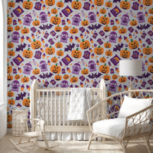 Halloween-Objekte Tapete