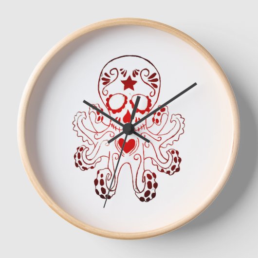 Halloween Octo Uhr (Vorderseite)