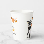 Halloween October Hexch Pumpkin Baby Dusche Pappbecher (Links)