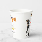 Halloween October Hexch Pumpkin Baby Dusche Pappbecher (Rechts)