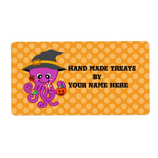 Halloween Octopus (Vorne)