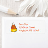 Halloween oder Erntedank Candy Corn Labels (Insitu)