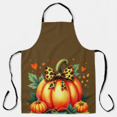 Halloween- oder Erntedank-Schürze Schürze (Vorderseite)