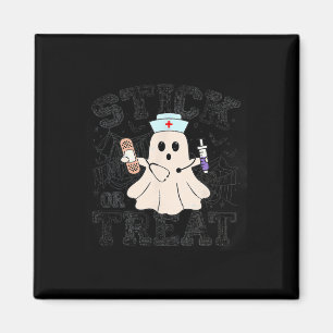 Halloween oder Leckerei Halloween Ghost Nurenkranz Magnet