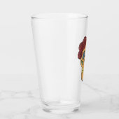 Halloween of the Dead Sugar Skull Glas (Rechts)