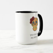 Halloween of the Dead Sugar Skull Tasse (VorderseiteRechts)
