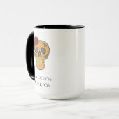 Halloween of the Dead Sugar Skull Tasse (Vorderseite Links)