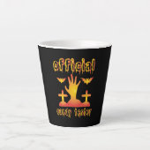 Halloween Offical Candy Tester Milchtasse (Vorderseite)
