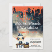 Halloween Office Party Business Corporate Ghoul Einladung (Vorderseite)