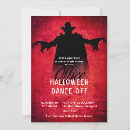 Halloween Office Party Business Corporate Monster Einladung