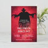 Halloween Office Party Business Corporate Monster Einladung (Stehend Vorderseite)