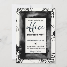 Halloween Office Party Business Corporate Spiders Einladung
