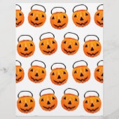 Halloween Office-Party Flyer (Hinten)