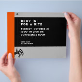 Halloween Office-Party Flyer (Hand)
