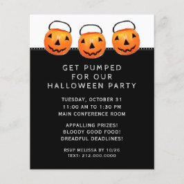 Halloween Office Party Flyer