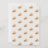 Halloween Office Party Fun Team Pumpkin Gewürz Nic Einladung (Rückseite)