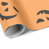 Halloween-Ohrfeigen Geschenkpapier (Rolleneckpunkt)