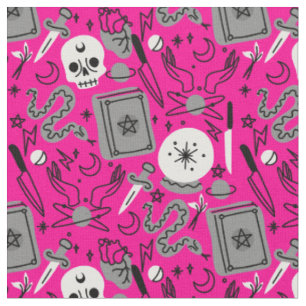 halloween okkult magisch mystisch esoterisch rosa stoff