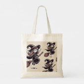 Halloween-Öko Tasche (Rückseite)