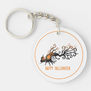 Halloween/Oktober/Herbst/Kürbisbaum Schlüsselanhänger