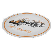 Halloween/Oktober/Herbst/Kürbisbaum Schneidebrett (Ecke)